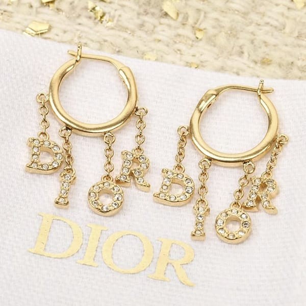 ディオール Dio(r)evolution ピアス ゴールド E3230WOMCY_D03S