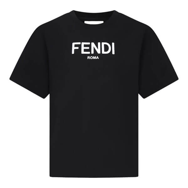 FENDI ROMA Tシャツ 偽物 ロゴ入り JUI1377AJF