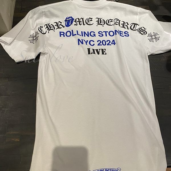 ＋クロームハーツ＋ローリングストーンズ NYC ポケットTシャツ 偽物ch2407023
