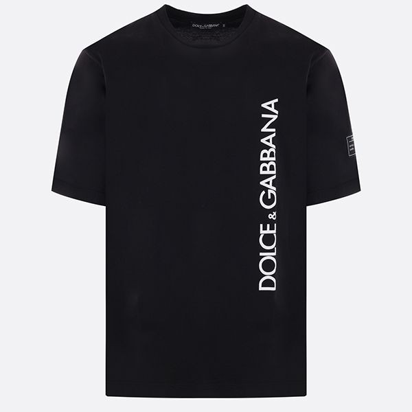 ドルガバ コピー Tシャツ★バーティカルロゴプリント Tシャツ G8PN9T G7M1D