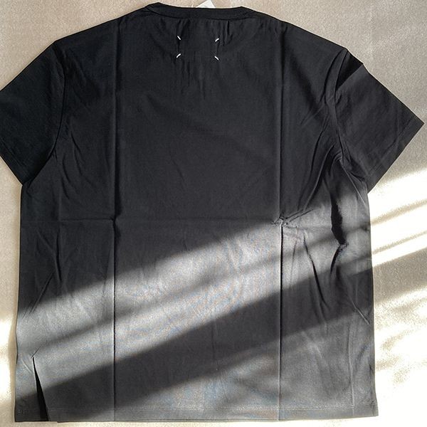 マルジェラ tシャツ 偽物 レギュラーフィットコットンロゴ tシャツ s30gc0701s22816900