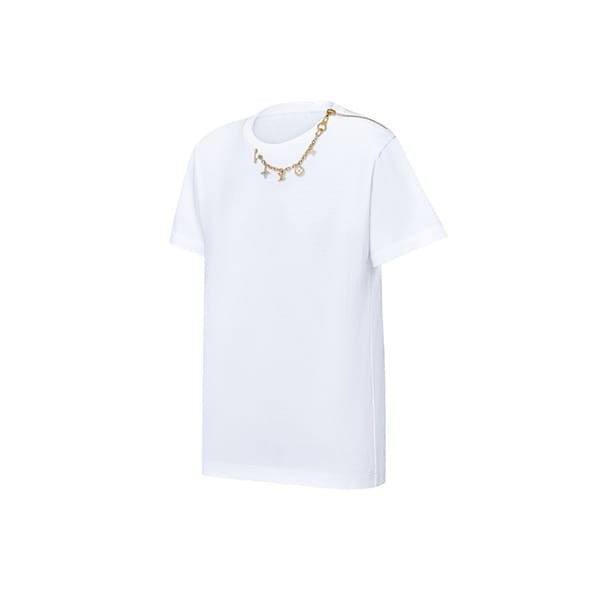 ルイヴィトン LVチャームTシャツ 新大久保 スーパーコピー 1AFZN7