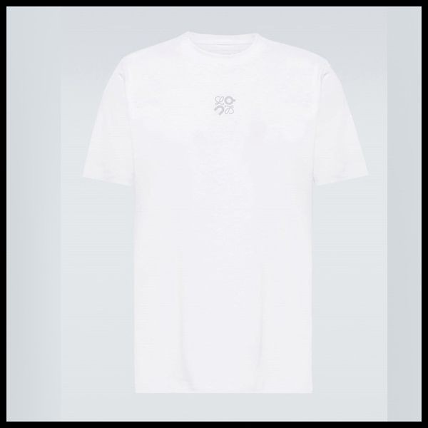 バイラ付録ロエベ on tシャツ 偽物 active ロゴ ジャージ tシャツ 半袖on0803