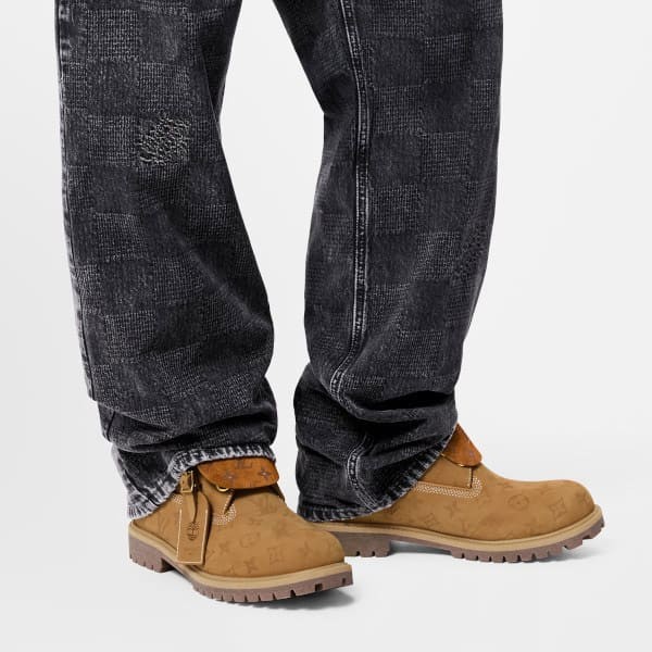 注目度抜群！ルイヴィトン x timberland☆アンクルブーツ 6-in 1ad72t