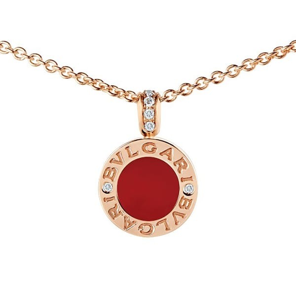 ブルガリ ブルガリブルガリ 偽物 ネックレス ピンクゴールド 18K 352883