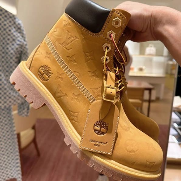 注目度抜群！ルイヴィトン x timberland☆アンクルブーツ 6-in 1ad72t