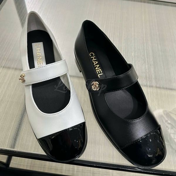 【上品♪】シャネル メリージェーン ターンロック パチモン