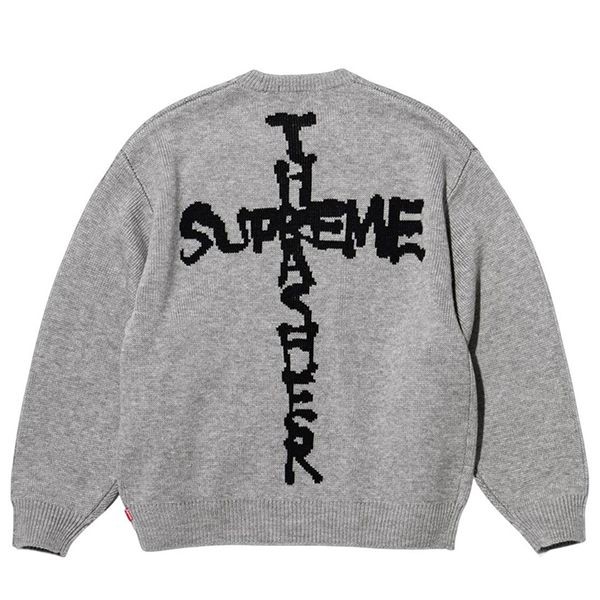 口コミで高評価！【シュプリーム thrasher 偽物】neckface コラボ クロスロゴ セーター st1105