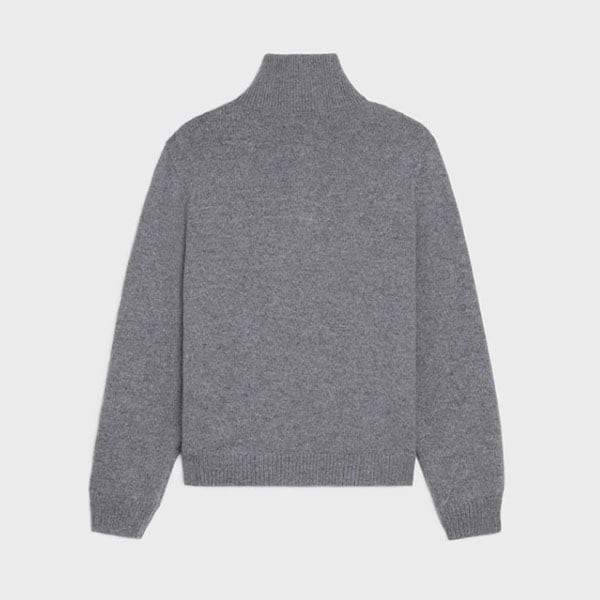 稀少★セリーヌ トリオンフ刺繍入り トラッカー セーター 2adbh048t.38ow