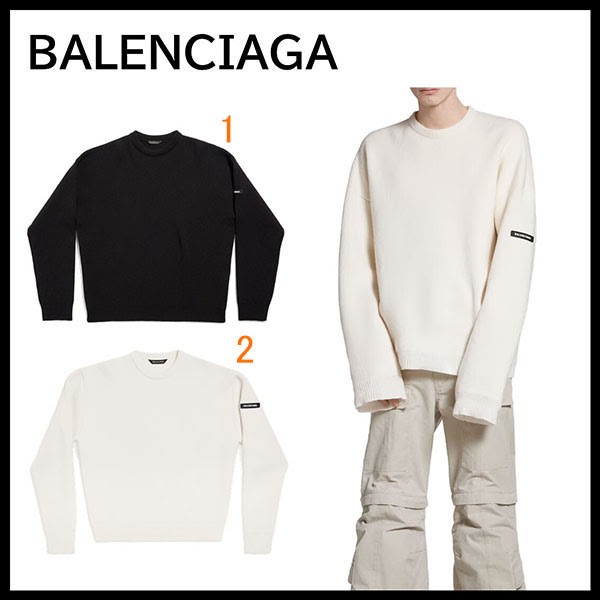 おすすめバレンシアガ sweater ダブルフェイスウールニット 764454t16759000