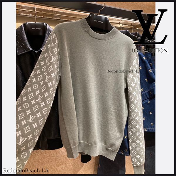 使い勝手の上手☆ルイヴィトン★monogram★ニットセーター 偽物 1afhtx