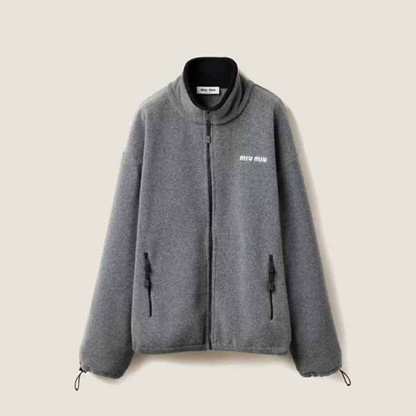 ミュウミュウ コピー フリーススウェットシャツ miu00011