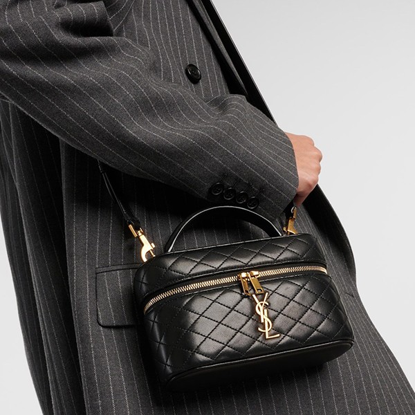 先取り！サンローラン 偽物 ギャビー バニティバッグ ラムスキン 5色 ysl012251
