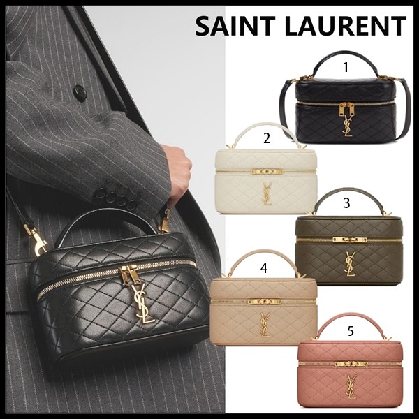 先取り！サンローラン 偽物 ギャビー バニティバッグ ラムスキン 5色 ysl012251