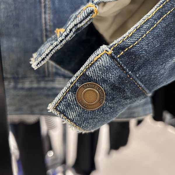 サンローラン デニムトラッカージャケット ウール ysl000154​