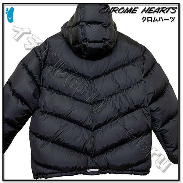 新作で超限定+クロムハーツ ダウン ジャケット 偽物+ HALF DAGGER ZIP JACKET 12186