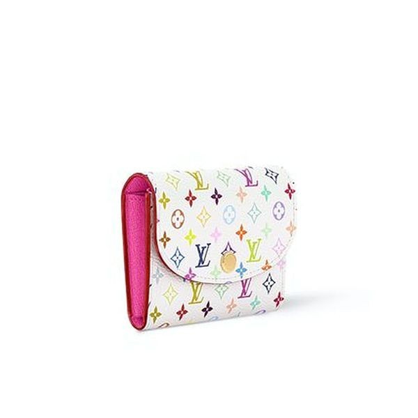 完売前に新作を先取りルイヴィトン 村上隆 コラボ☆LV × TM パチモン ポルトモネ・ロザリ 財布 M13399
