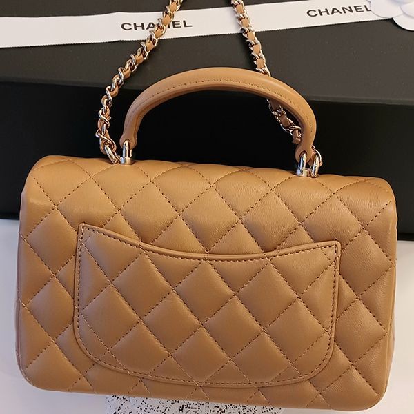 国内完売★シャネル マトラッセ 偽物★稀少なトップハンドル★ミニフラップバッグ cc02151