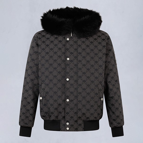 MOOSE KNUCKLES DENALI モノグラム ボンバージャケット 偽物 mk00012
