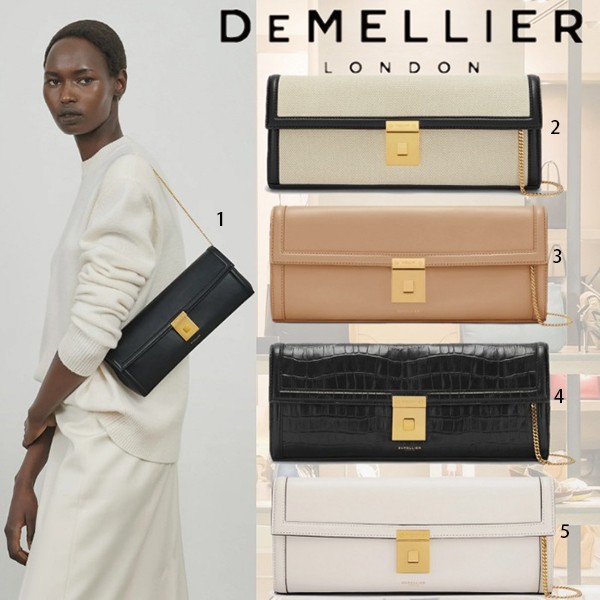 大人気♪♪ DEMELLIER コピー The Paris Clutch クラッチバッグ 4色 de2213124