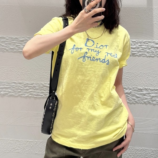 セール新作！ディオール AND HYLTON NEL Tシャツ スーパーコピー 3色 583J696A0849_C580