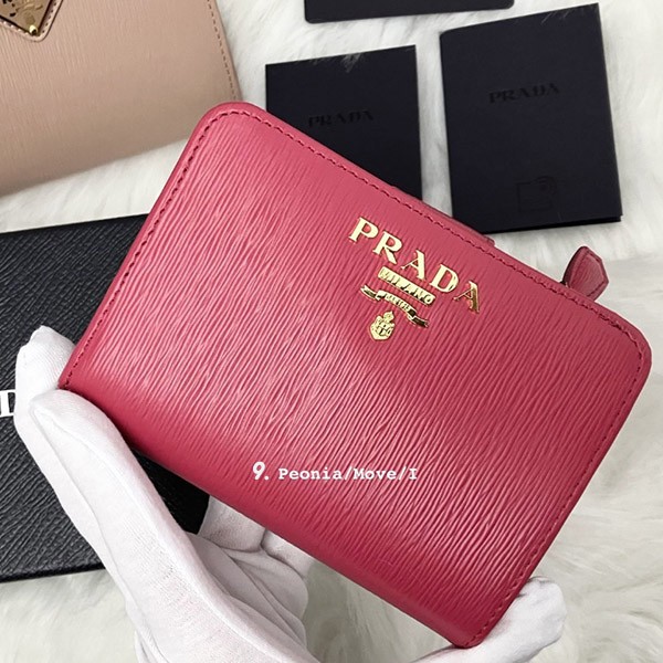 プラダ Zip Compact Wallet ジップコンパクト財布 偽物♪