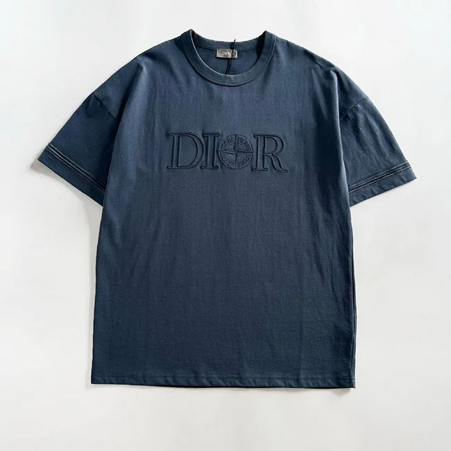 すぐ届くディオール ストーンアイランド クルーネック Tシャツ 493J638B0554