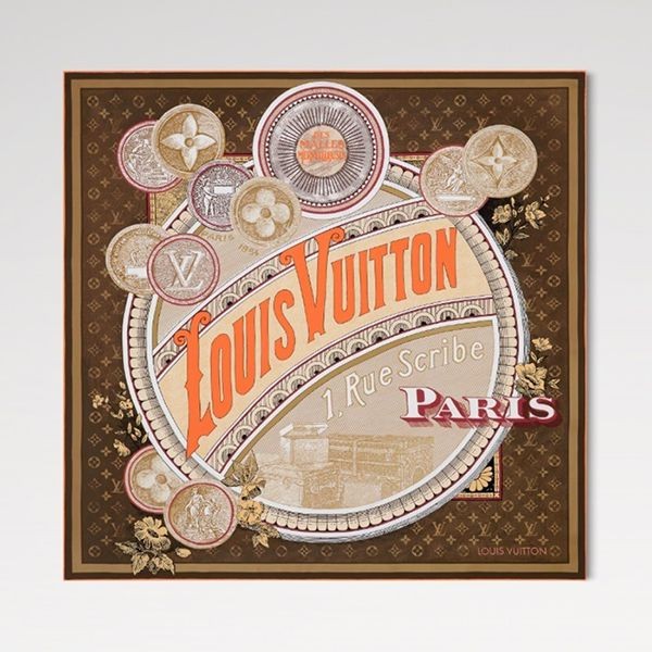 ルイヴィトン LV カレ90・マル 偽物メルヴェイユーズ M92978