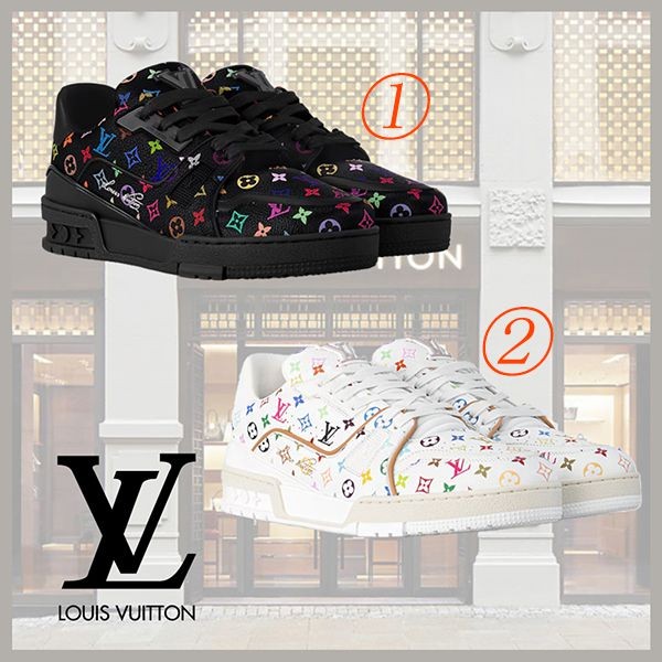 国内入手困難★ルイヴィトン LV × TM トレイナー スニーカー N級品 1AHEKG