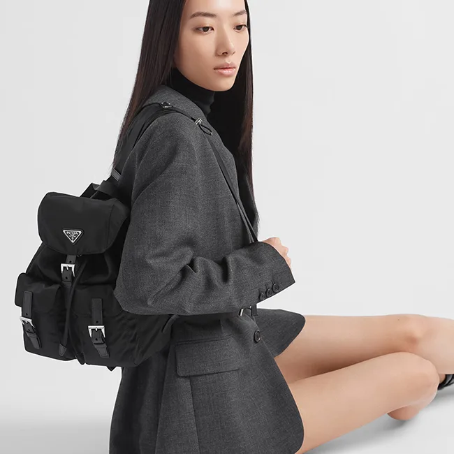 送料無料プラダ スモール Re-Nylon コピー バックパック 1BZ677