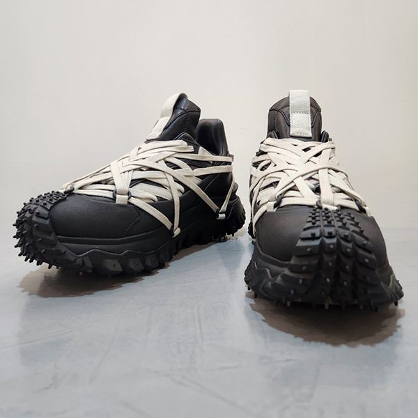 モンクレール リックオウエンス 偽物| TRAILGRIP MEGALACE BLACK スニーカー M4321