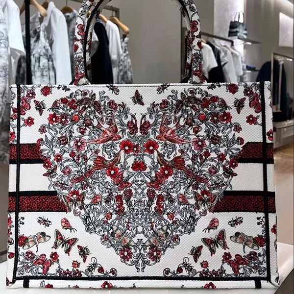 ギフト人気◆【エレガント】◆ディオール◆ Book Tote N級品 バッグ ミディアム M1296ZEEI_M941