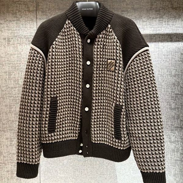 ルイヴィトン★STITCH JACQUARD ブルゾン 偽物 1AHBTM