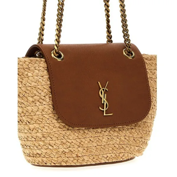 サンローラン ミニMANONラフィアバスケットバッグ パロディ ysl99581