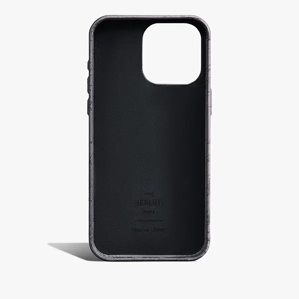 超人気☆ベルルッティ スクリットレザー iPhone 16 Pro Max ケース w25031104
