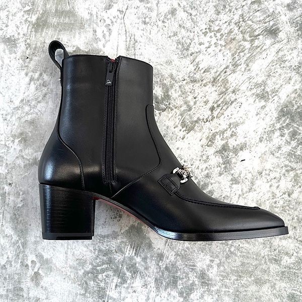 国内入手困難★クリスチャン ルブタン MAYERSWING FLAT CALF ブーツ 偽物 cl25310