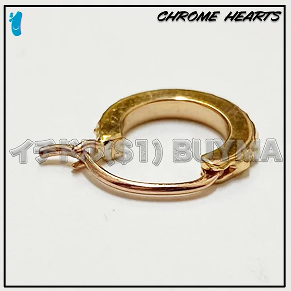 クロムハーツ 22K コピー Gold ゴールド TFP フープ ピアス ch25482