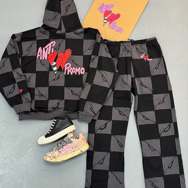 クロムハーツ Matty Boy Anti Promo Hoodie 上下セット w25041713