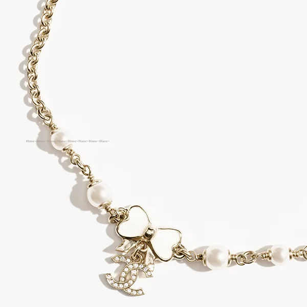 激安価格！パール×リボン♡【シャネル】ペンダント ネックレス コピー ABF304