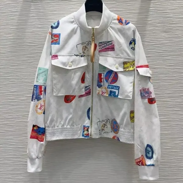ギフト人気◆ルイヴィトン トラベルパッチボンバージャケット 1AHGE2