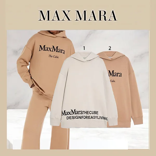 マックスマーラ 偽物 フェルパ コットン ジャージー スウェット 2色 max366525