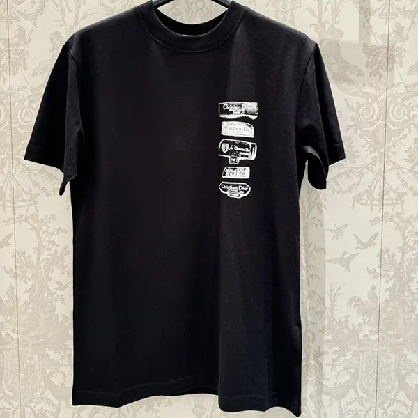 2025人気ブランドディオール Archives Labels コットン Tシャツ コピー 513J696A0677