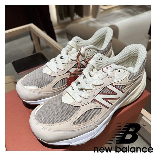 【ニューバランス ロロピアーナ 偽物】 990v6 スニーカーCream 協業 U990LO6
