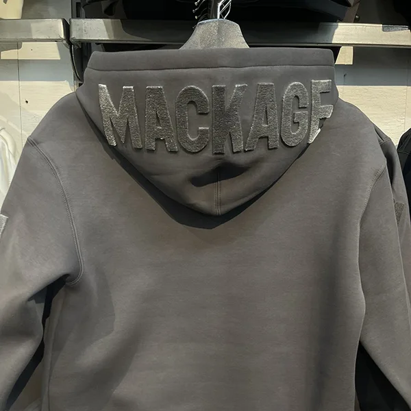 世界中で大人気大人気 マッカージュ 偽物 Krys-R Hoodie パーカー ベルベットロゴ入り 6色 mk65525