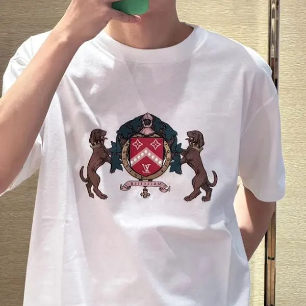 ルイヴィトン エンベリッシュド Tシャツ 1AGJZL
