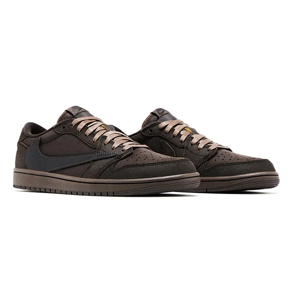 ナイキ Travis Scott エアジョーダン1 偽物 トラヴィススコット ジョーダンワン DM7866-202