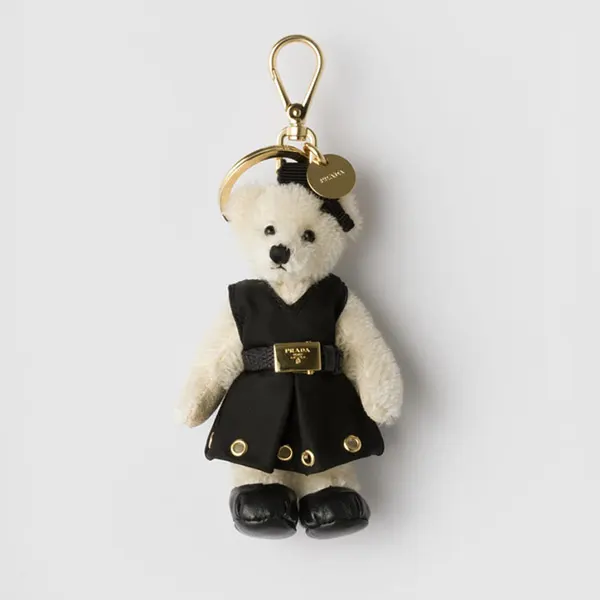使い勝手の上手☆プラダ コピー メタルリング付 Teddy バッグチャーム 1TO050_2EVI_F0009