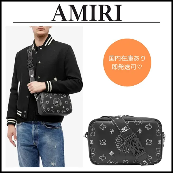 アミリ 並行輸入品 Bandana カメラバッグ ami211511