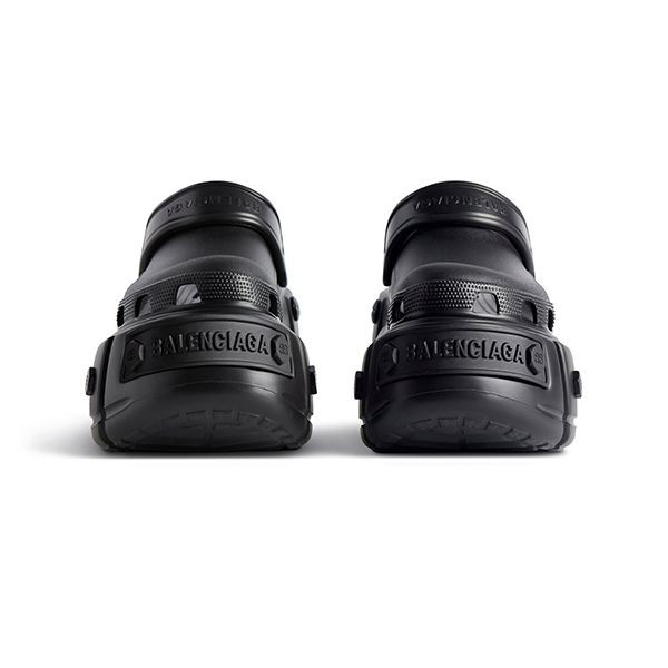 バレンシアガ クロックス 偽物【24SS】バレンシアガ Hard Crocs サンダル 厚底 ロゴ
