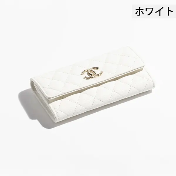 シャネル 長財布 フラップウォレット AP3976 B16267 10601